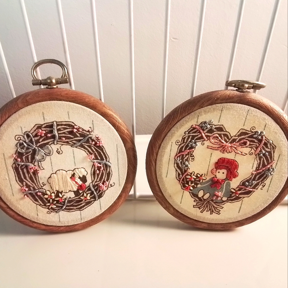 Vintage small wall hanging